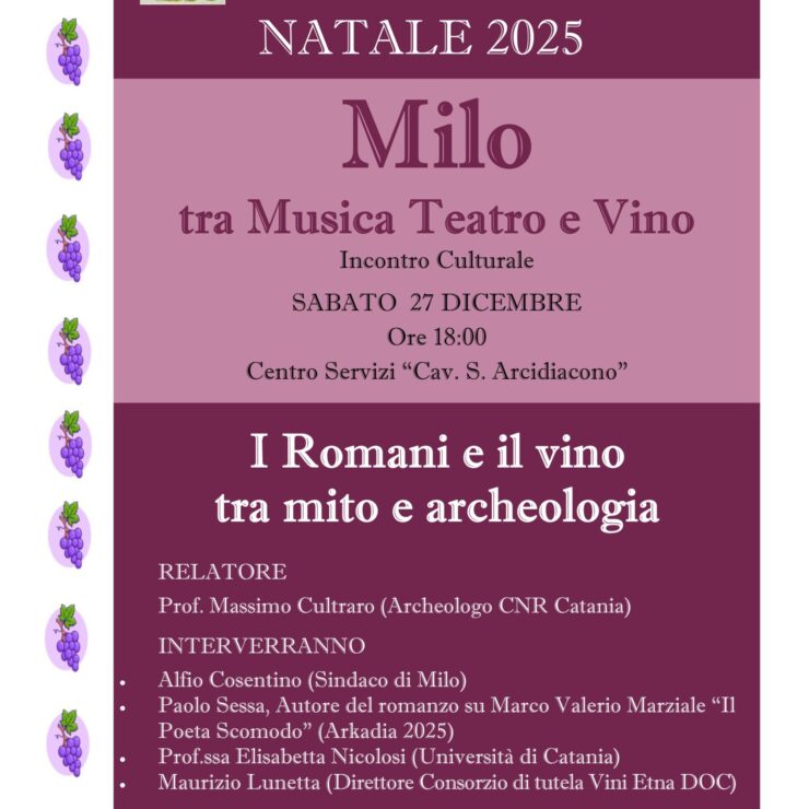 MILO tra Musica, Teatro e Vino